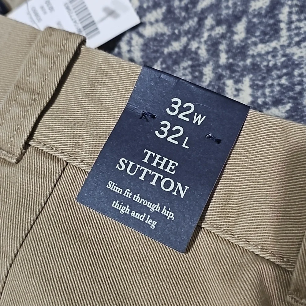 J. Crew The Sutton Slim Fit Size 32x32 NWT
